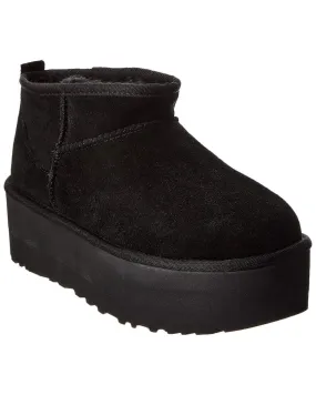 Ergonomic Arch Design Outback Proof UGG Classic Ultra Mini Suede Platform Boot