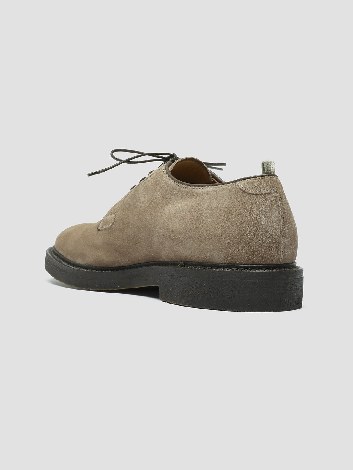 HOPKINS FLEXI 201 - Taupe Suede Derby Shoes stage look