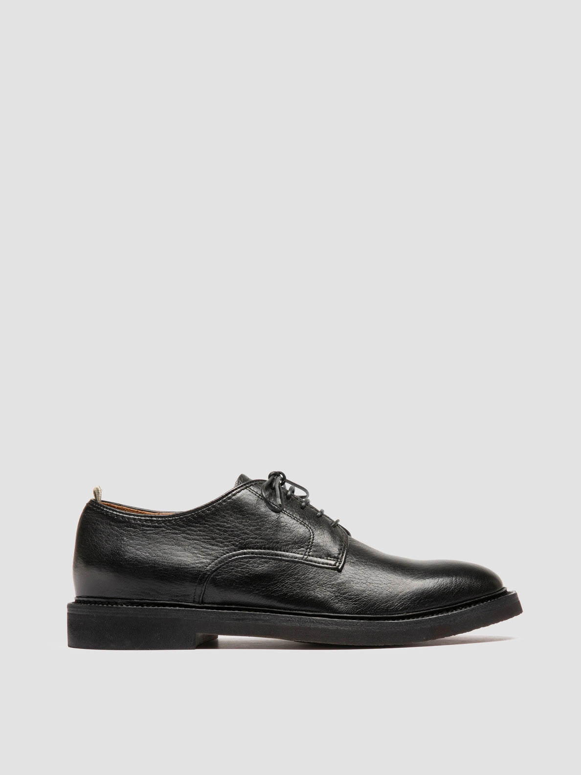 Urban Explorer Polished Trim HOPKINS FLEXI 208 - Black Leather Oxford Shoes