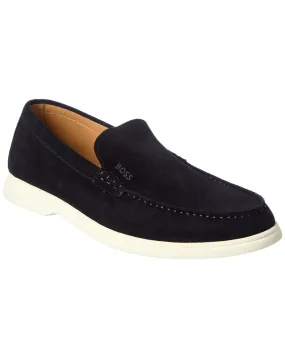 Sole Flexible Slip On Hugo Boss Sienne Suede Loafer