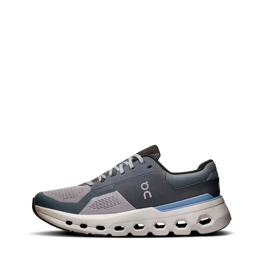 Responsive Ride Experience Canvas Upper On Men's Cloudrunner 2 Sneaker in Alloy/Chambray
