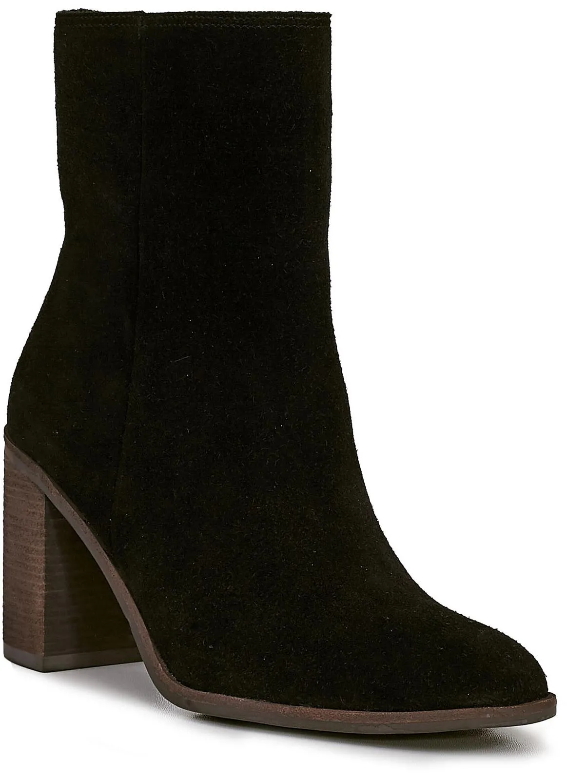 Pinlope  Womens Zipper Booties Neutral Tones Street Ready