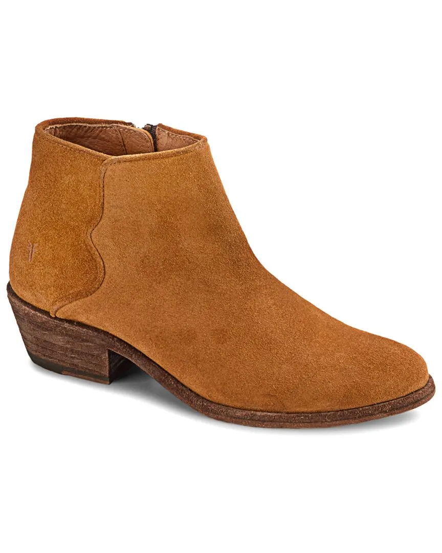 Flex Groove Engineering Tactile Grip Pattern Frye Carson Piping Suede Bootie