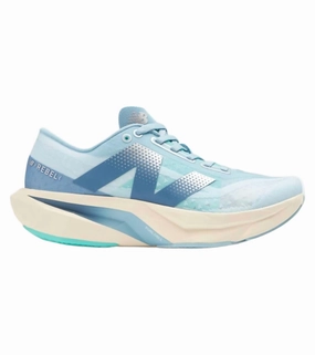 Women's Fuelcell Rebel V4 Shoes In Quarry Blue/chrome Blue/heron flexible - sole - design - adaptability shoes