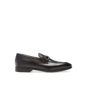 Salvatore Ferragamo Ree Leather Men's Loafers No Fuss Weekend Walk