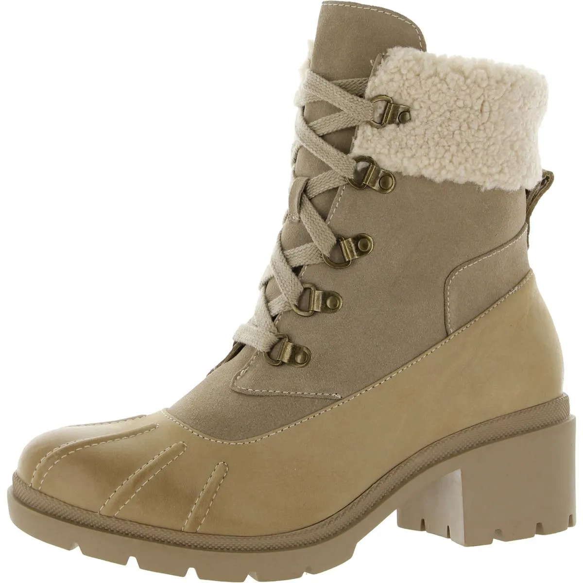 Garrie Womens Suede Waterproof Booties Waterproof Feature Practical Use