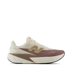 Balanced Ride New Balance Men's FuelCell Rebel v5 Sneaker in Angora with Earth Shadow and Sea Salt