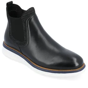 Vance Co. Hartwell Pull-on Chelsea Boot Reinforced Seams Comfort Toe Box