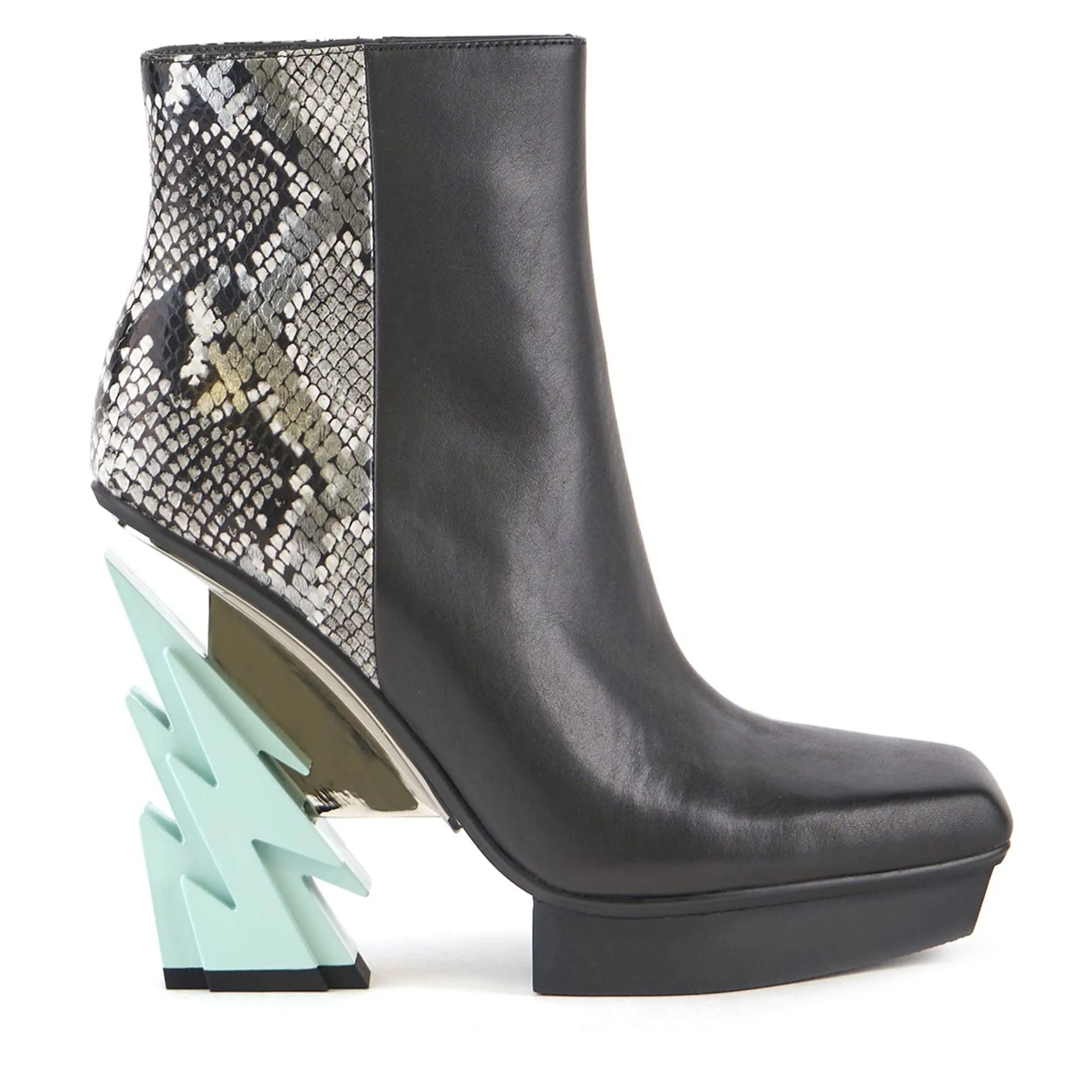 Warm Insulation Anti Slip Sole Glam Square Boot