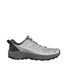 Oboz Men's Katabatic LT Low Hiker in Drizzle Grey Comfort Stretch