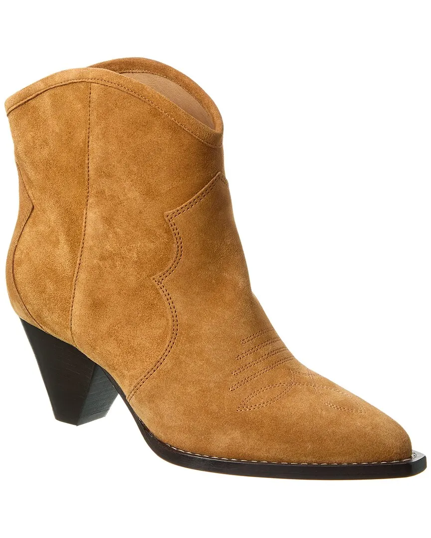 Isabel Marant Darizo Suede Bootie All Weather Rural Traveler