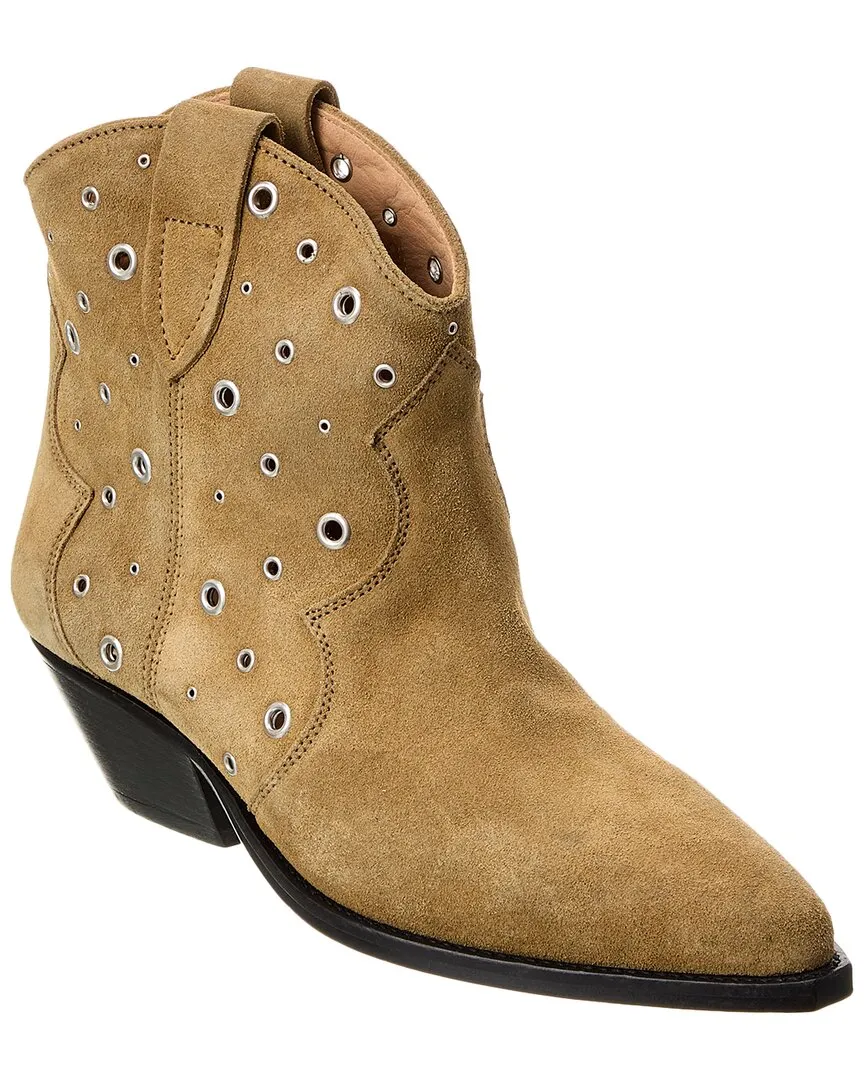 Insulated Mountain Hike Isabel Marant Dewina Suede Bootie