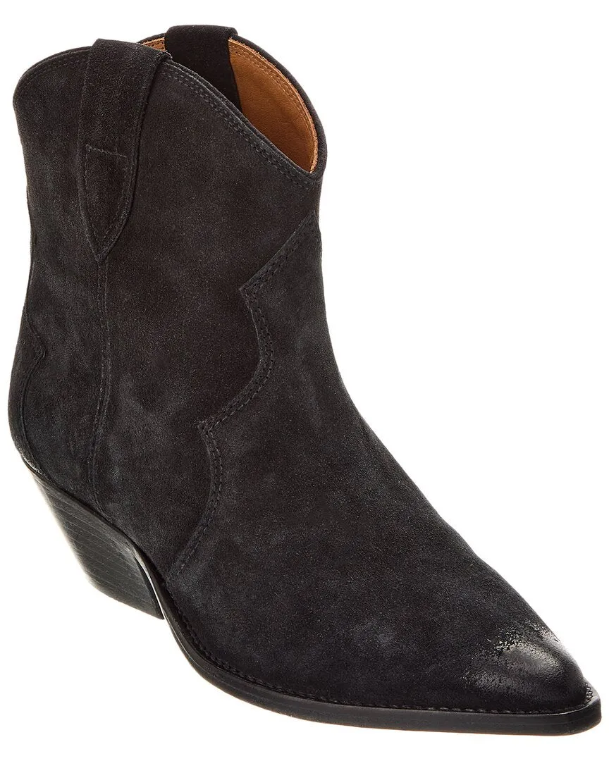 packable Comfort Oriented Isabel Marant Dewina Suede Bootie