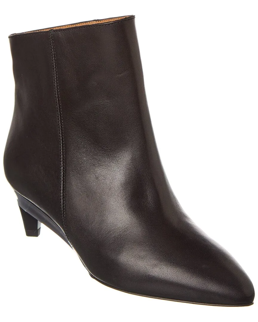 Isabel Marant Deyan Leather Bootie Rugged Built Weather Resistant User Rugged Built Work Commute