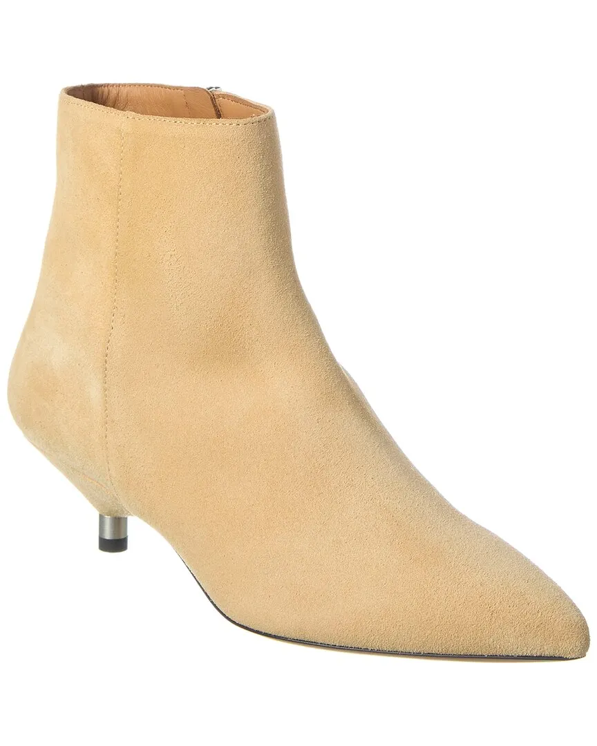Weekend Ready All Day Comfort Design Isabel Marant Eana Suede Bootie
