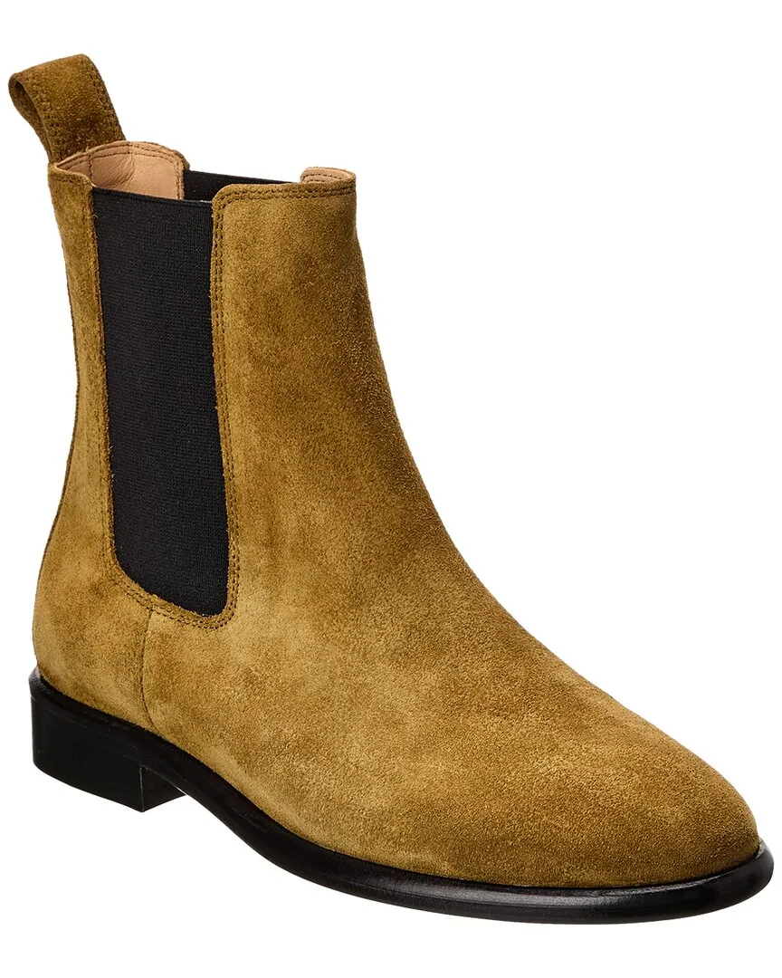 Subtle Finish Isabel Marant Galna Suede Bootie