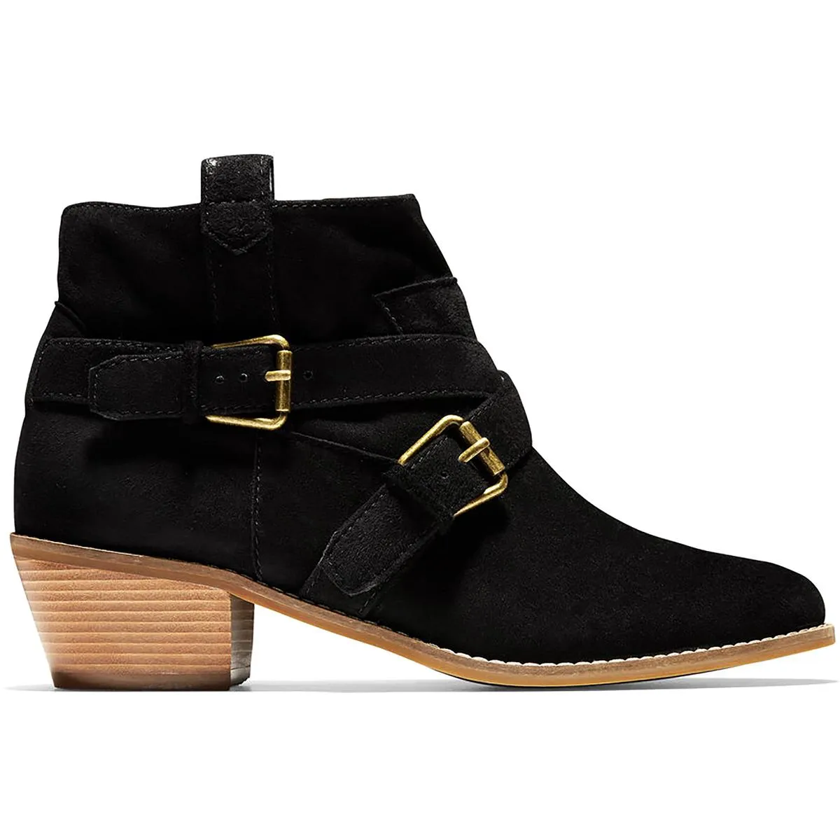 Classic Style Jensynn Womens Suede Ankle Booties