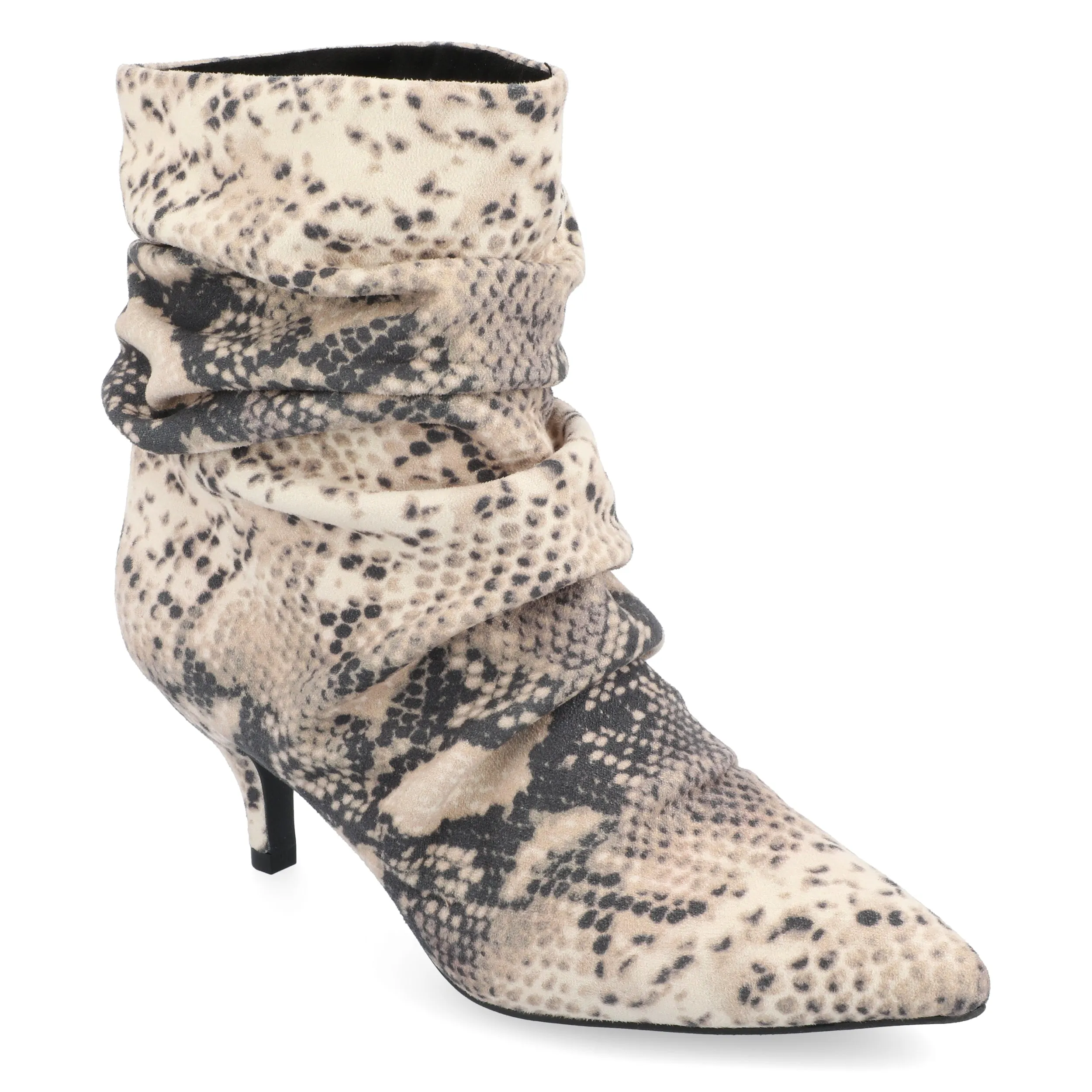 Long distance Journee Collection Womens Jo Tru Comfort Foam Pull On Kitten Heel Booties