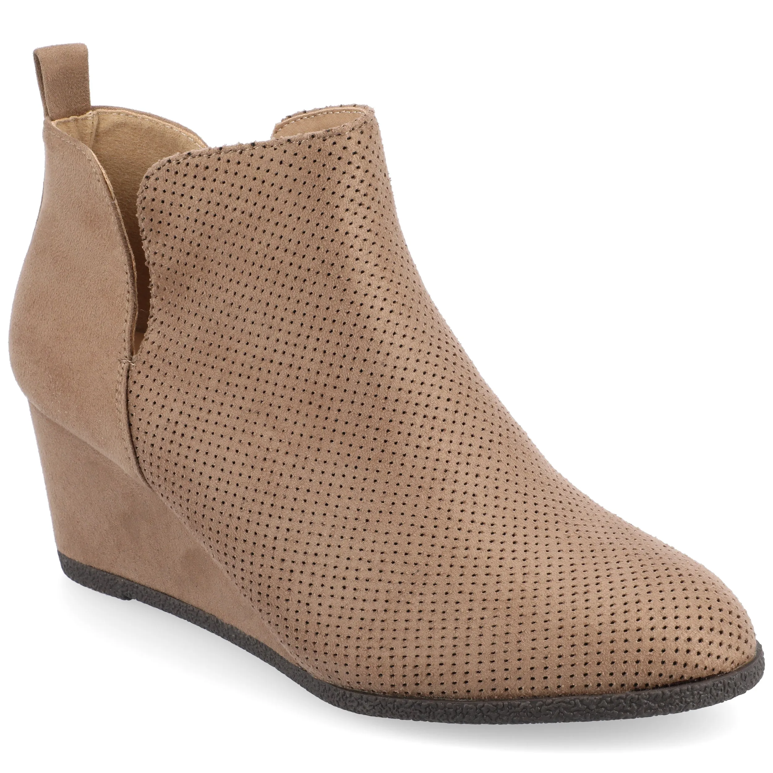 Journee Collection Women's Mylee Bootie Padded collar