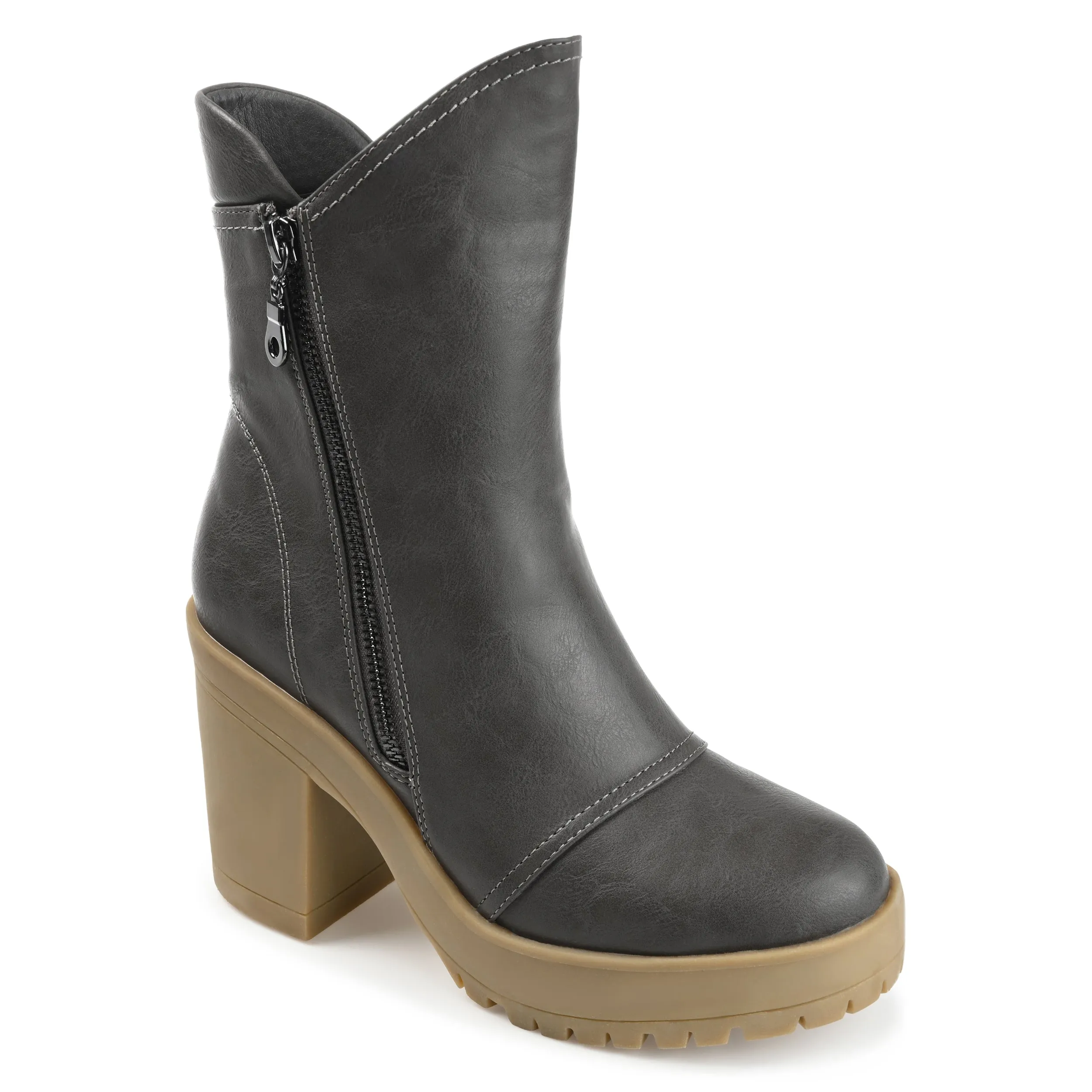 Journee Collection Women's Tru Comfort Foam Jaquie Bootie Non Slip Anti Odor Night Travel