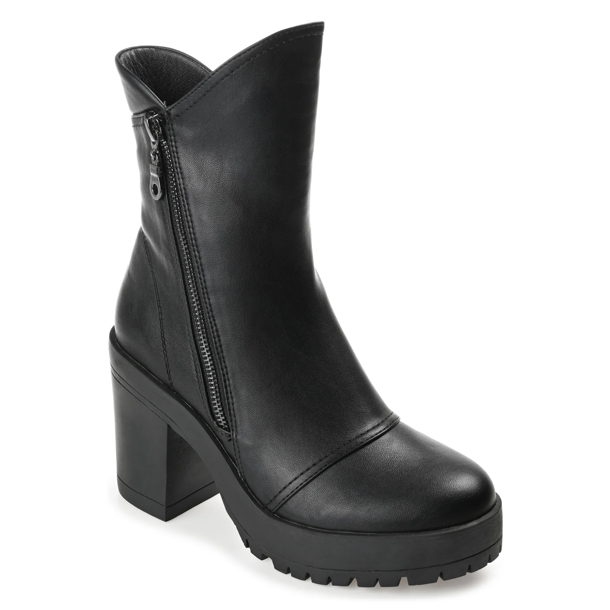 Journee Collection Women's Tru Comfort Foam Jaquie Bootie Work Utility Breathable Cold Climate