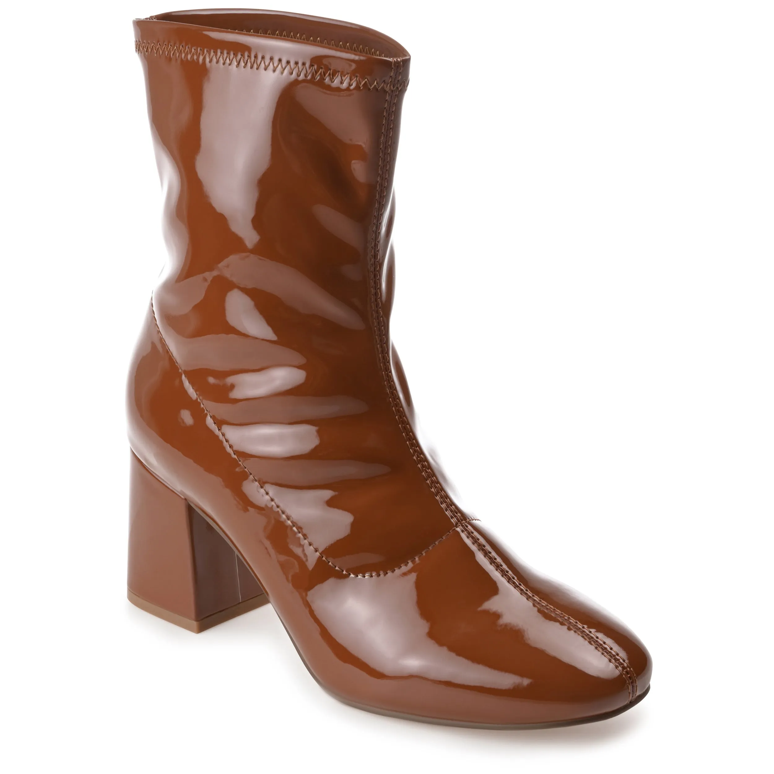 Journee Collection Women's Tru Comfort Foam Reice Bootie Neutral Tones Feather Light Rough Terrain