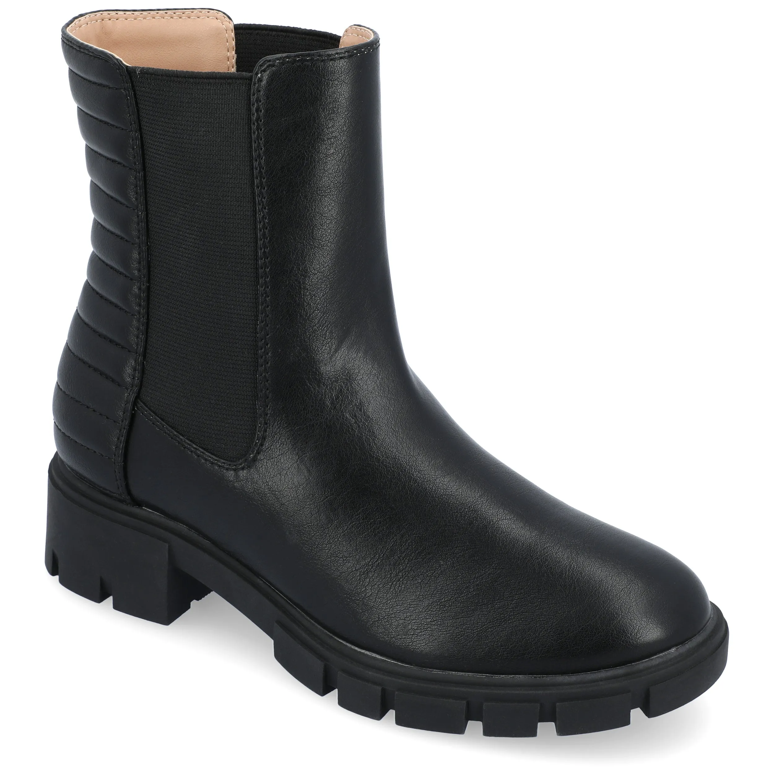 Journee Collection Women's Tru Comfort Foam Tatiana Bootie Seamless Comfort Work Commute