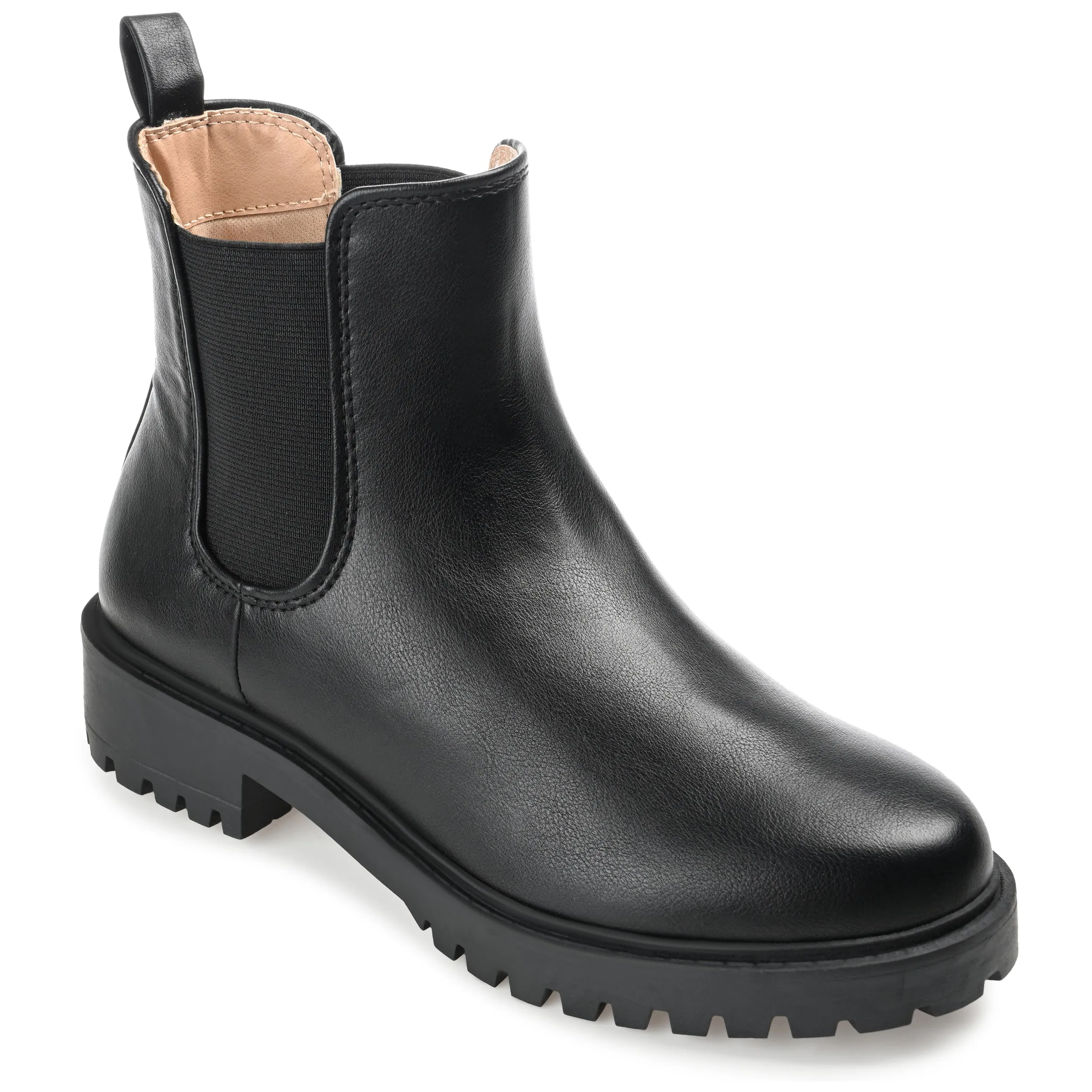 High Quality Leather Sporty Design Journee Collection Women's Tru Comfort Foam Wide Width Kenova Bootie