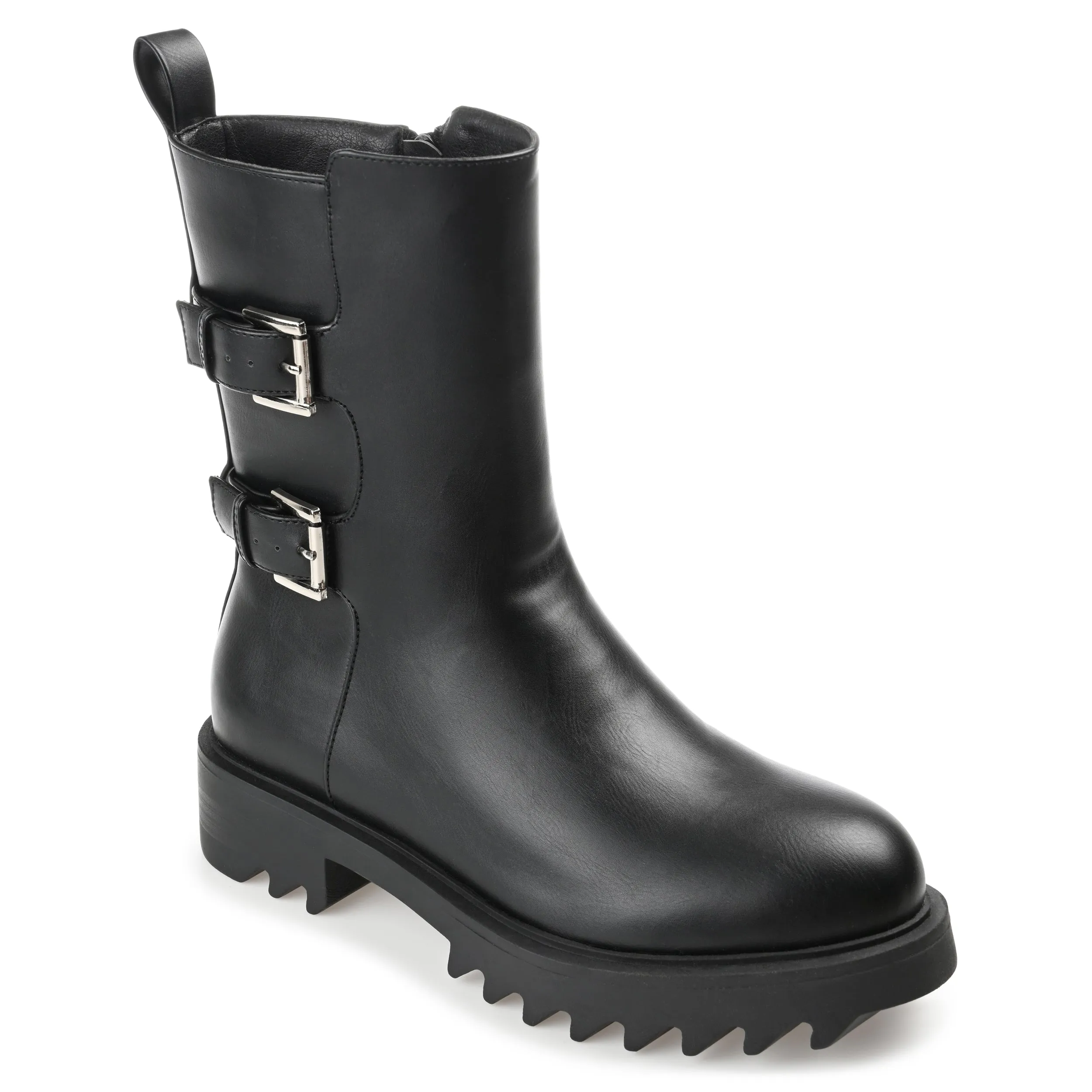 Journee Collection Women's Tru Comfort Foam Yasmine Bootie Customizable Fit Features Eco Friendly Manufacturing