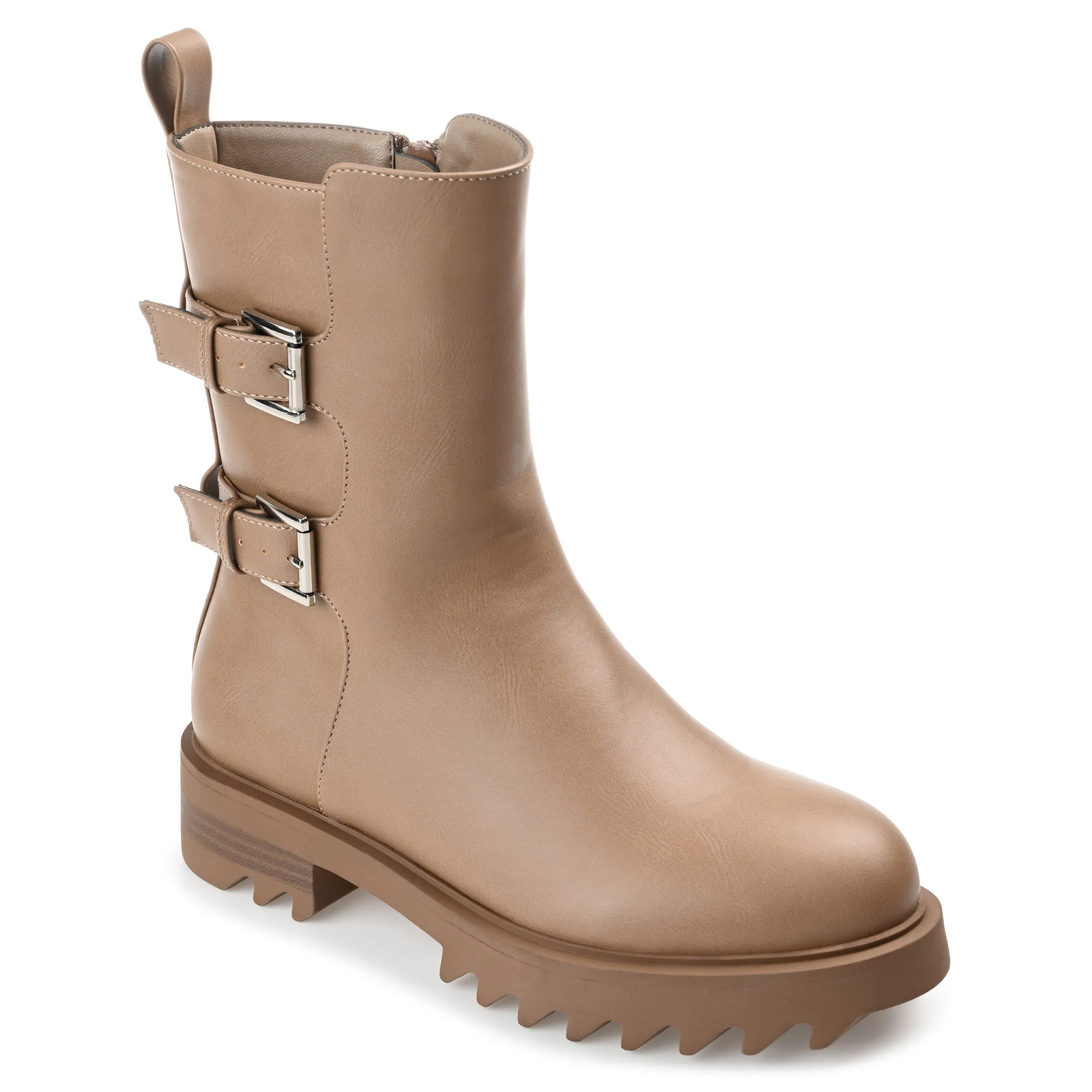 Journee Collection Women's Tru Comfort Foam Yasmine Bootie Velvet Texture