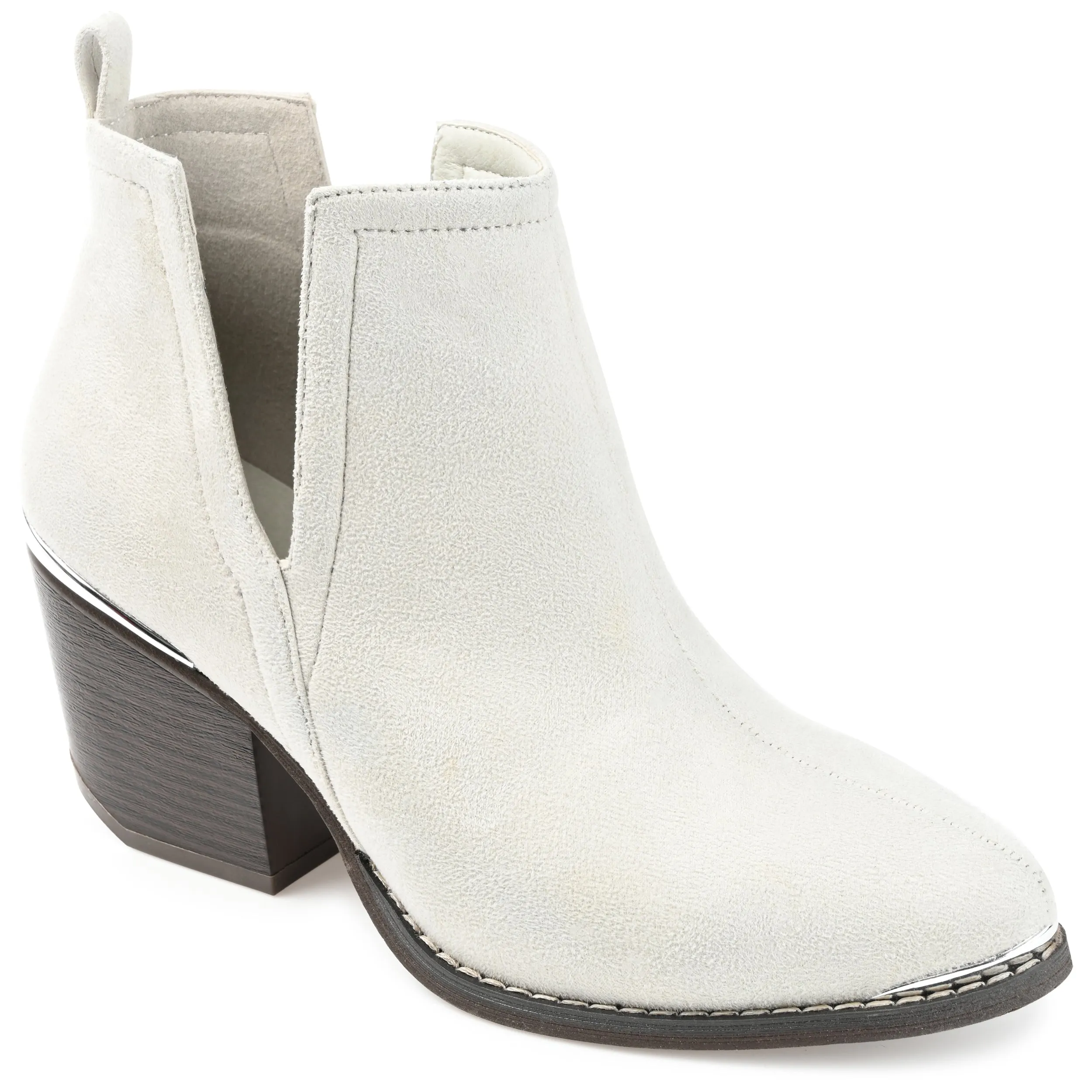 Journee Collection Women's Wide Width Issla Bootie Comfortable Flex