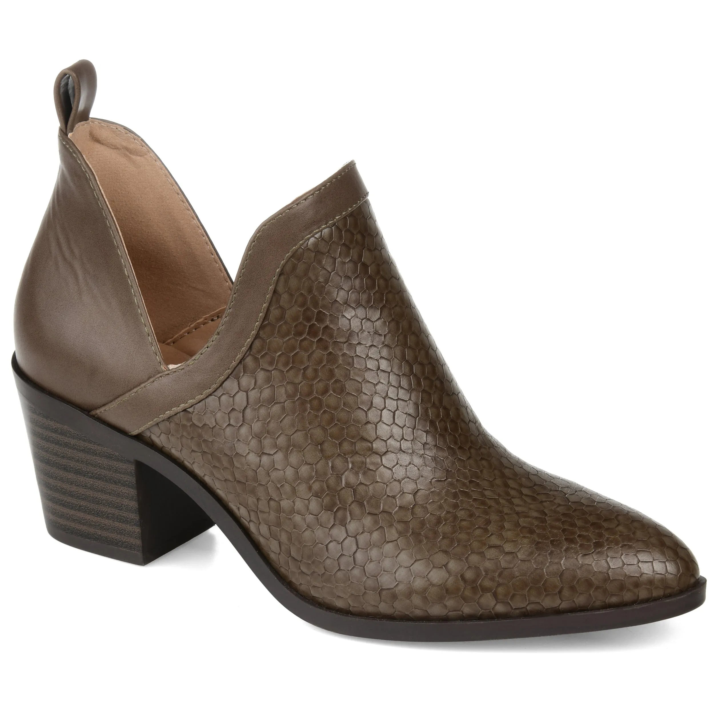 Journee Women's Terri Bootie Moisture wicking Shear Warm