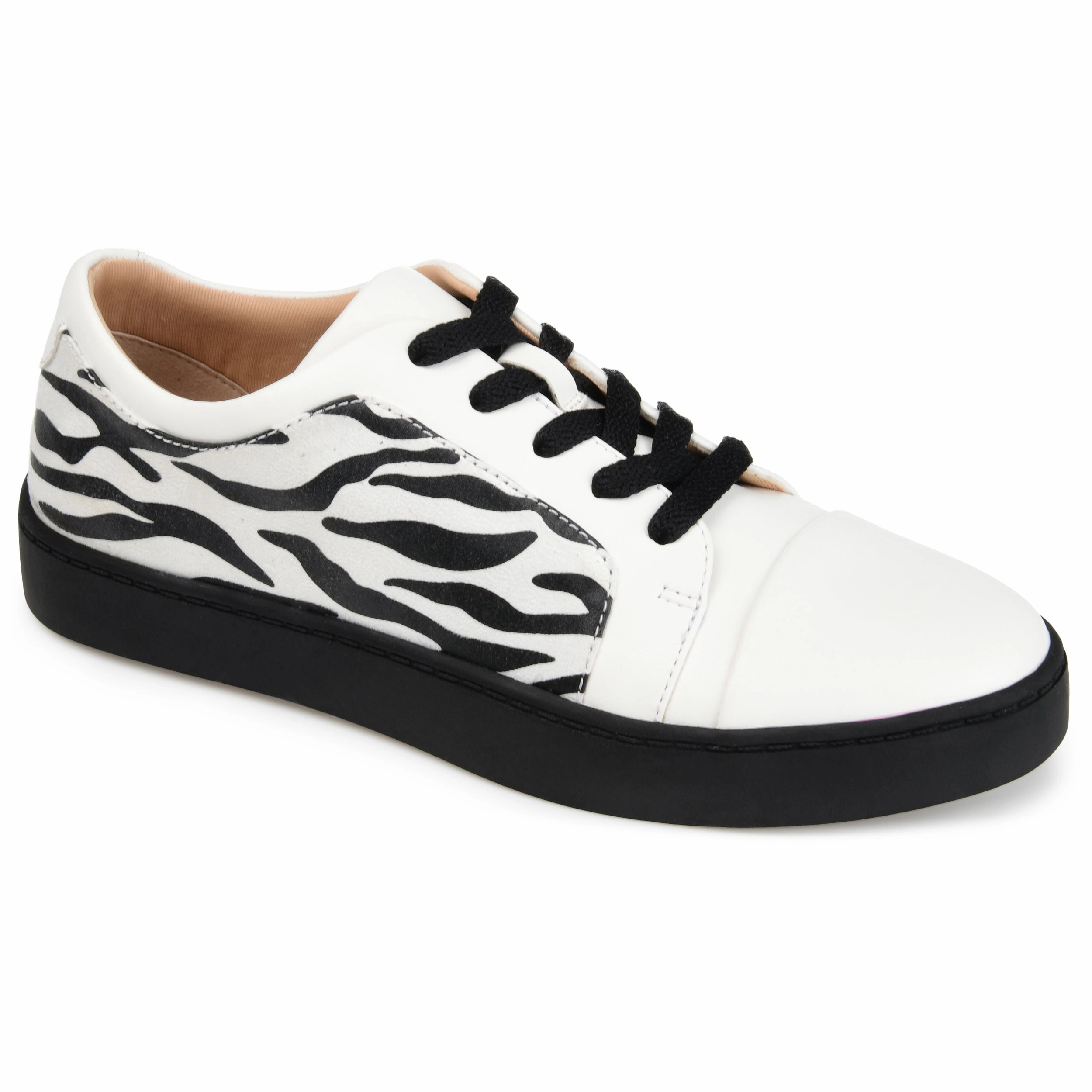 Journee Collection Women's Tru Comfort Foam Taschi Sneakers running on a wooden track shoes health-conscious