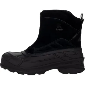 Comfort Edge Easy Wear Kamik Champlain 3 Black  WK0746-BLK Men's