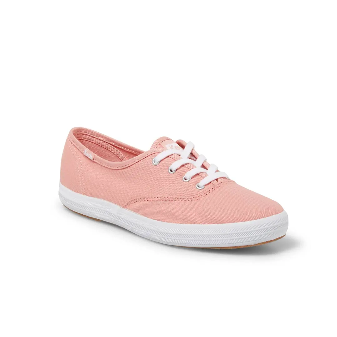 Cushioned Design Keds - Women's Champion Canvas Shoes (WF66256)