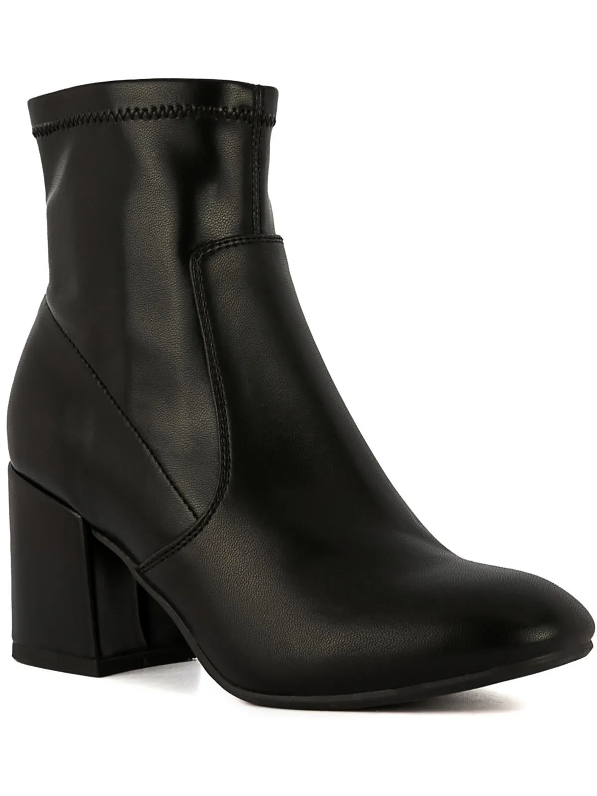 Insulated Snow Trekker Kep Womens Faux Leather Ankle Booties