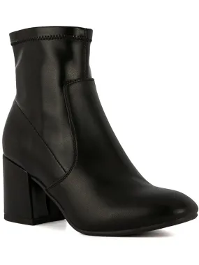 Insulated Snow Trekker Kep Womens Faux Leather Ankle Booties