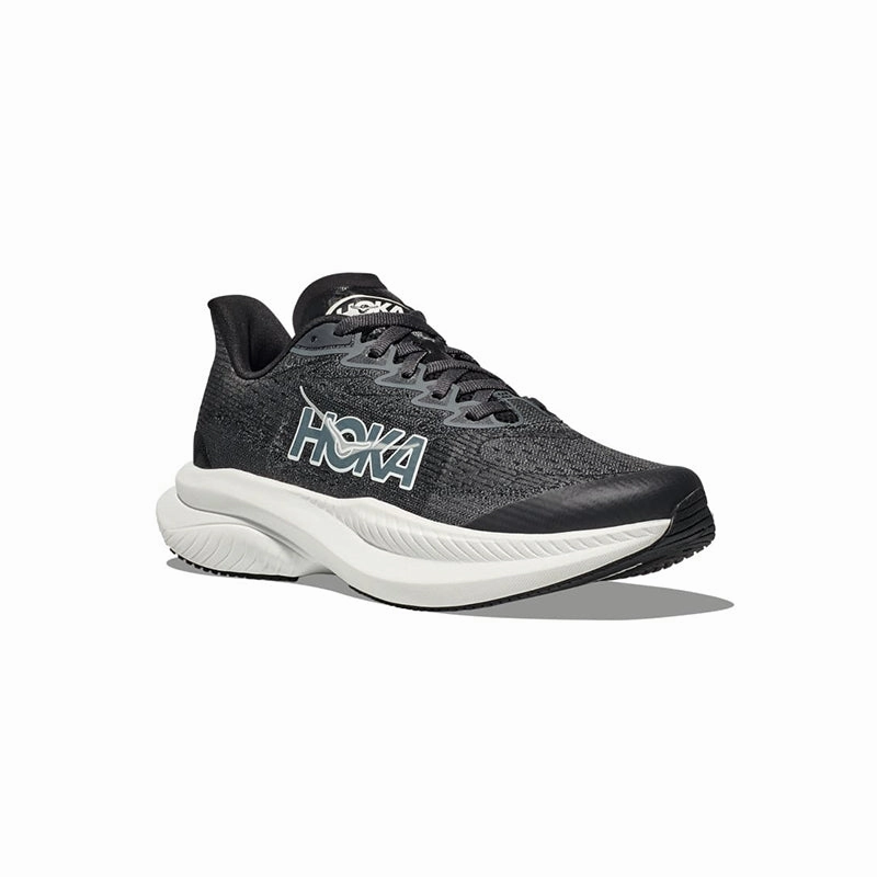Kid's Grade School Mach 6 Black/White Dynamic Arch Weave