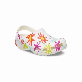 Kid's Preschool Classic Print Clog Crafted Daisy Anti   Slip Pattern Stable Structure