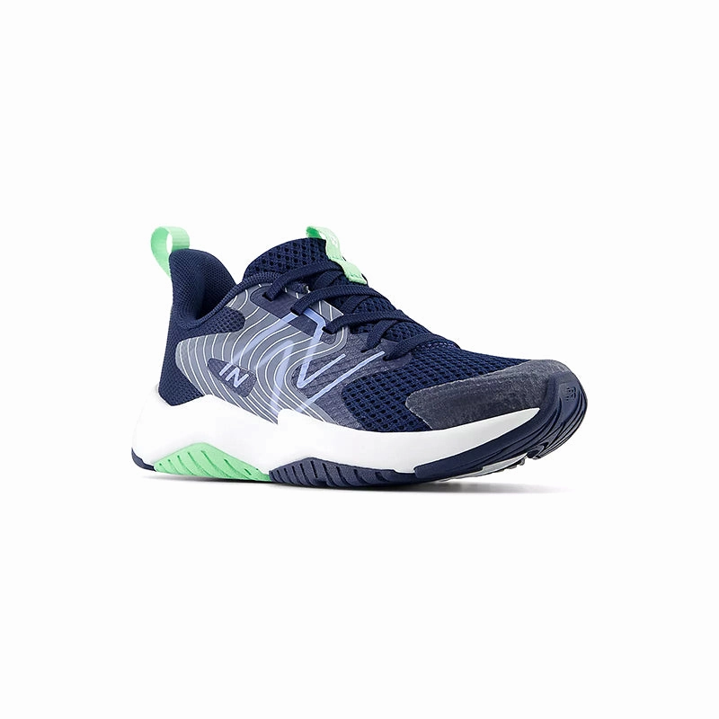 Stylish Pick Kid's Preschool Rave Run Navy/Electric Blue