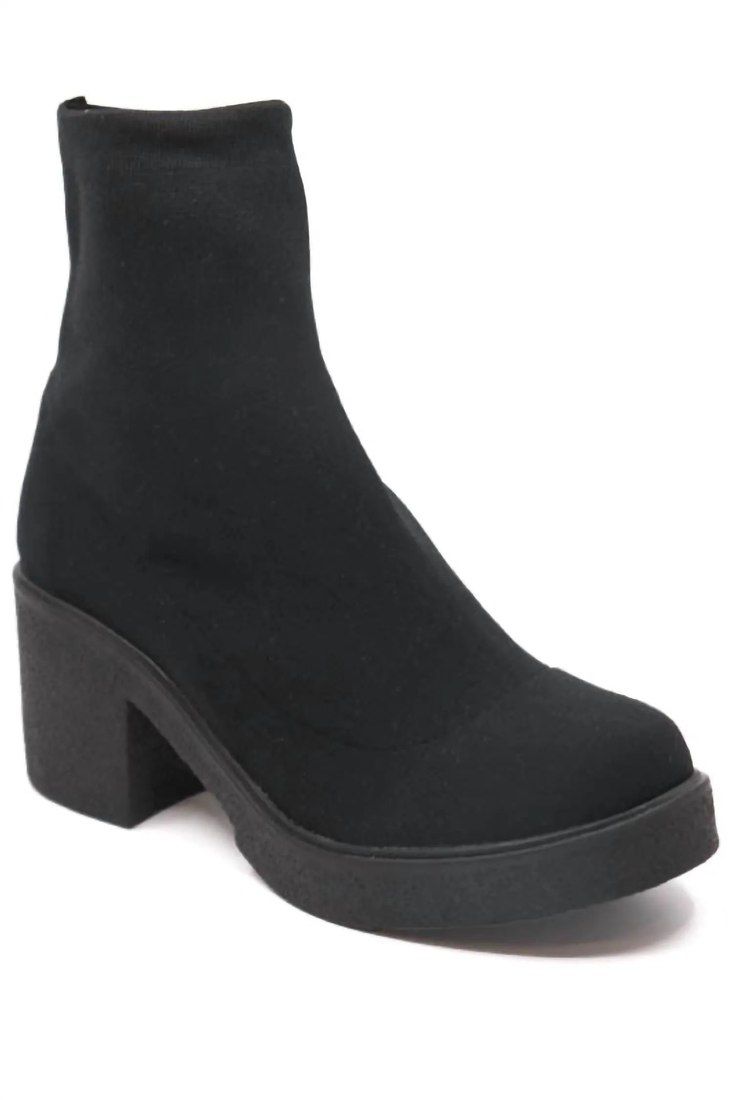 Comfortable toe box Kiki 1 Boots In Black