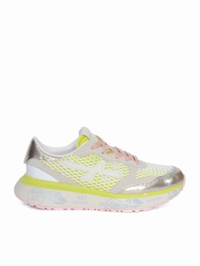 Outstanding breathability Reflective Safety Details Breathable Mesh Sneakers With Metallic Accents