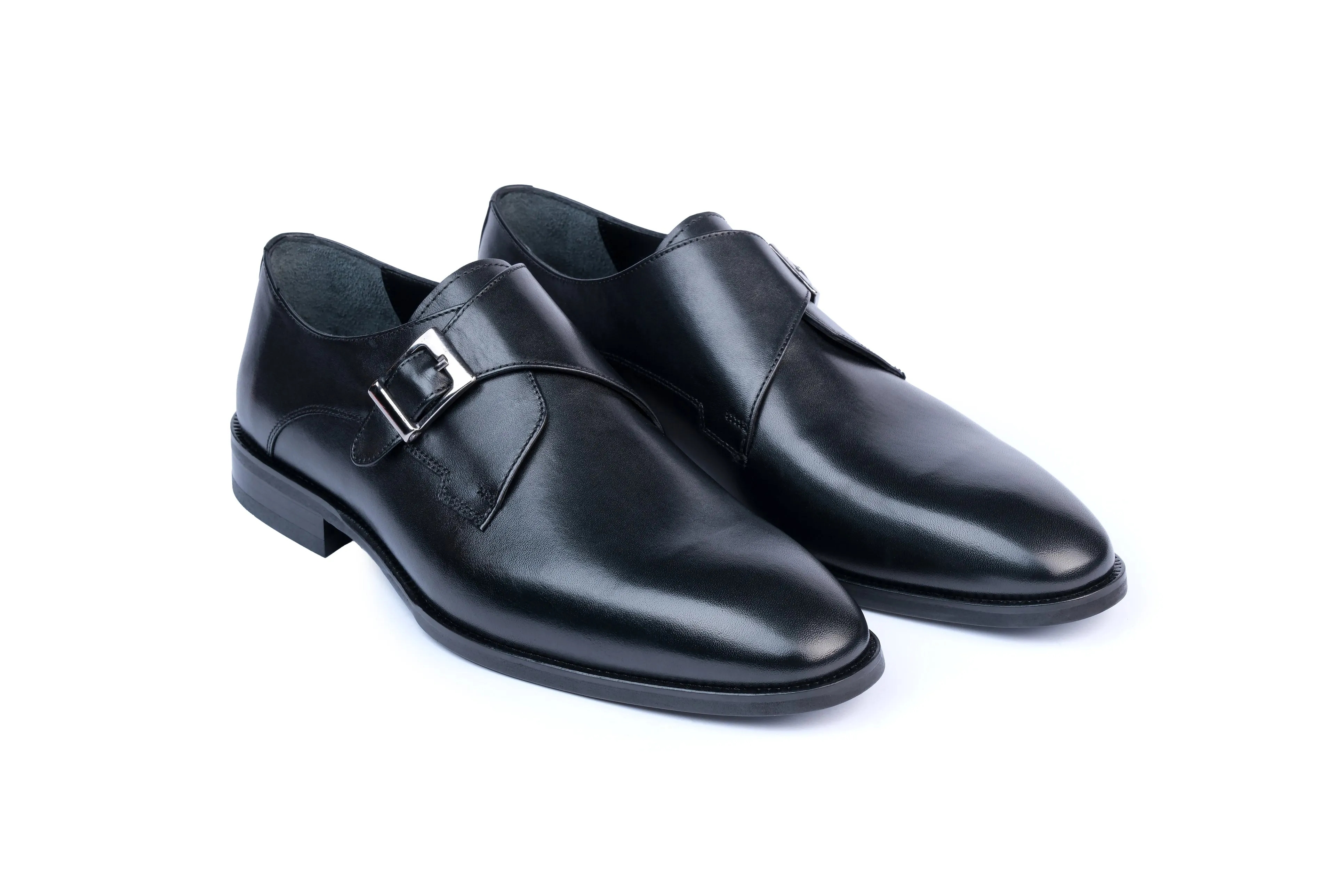 Kyrenia Monk Strap Dress Shoes Shared Office Understated Edge