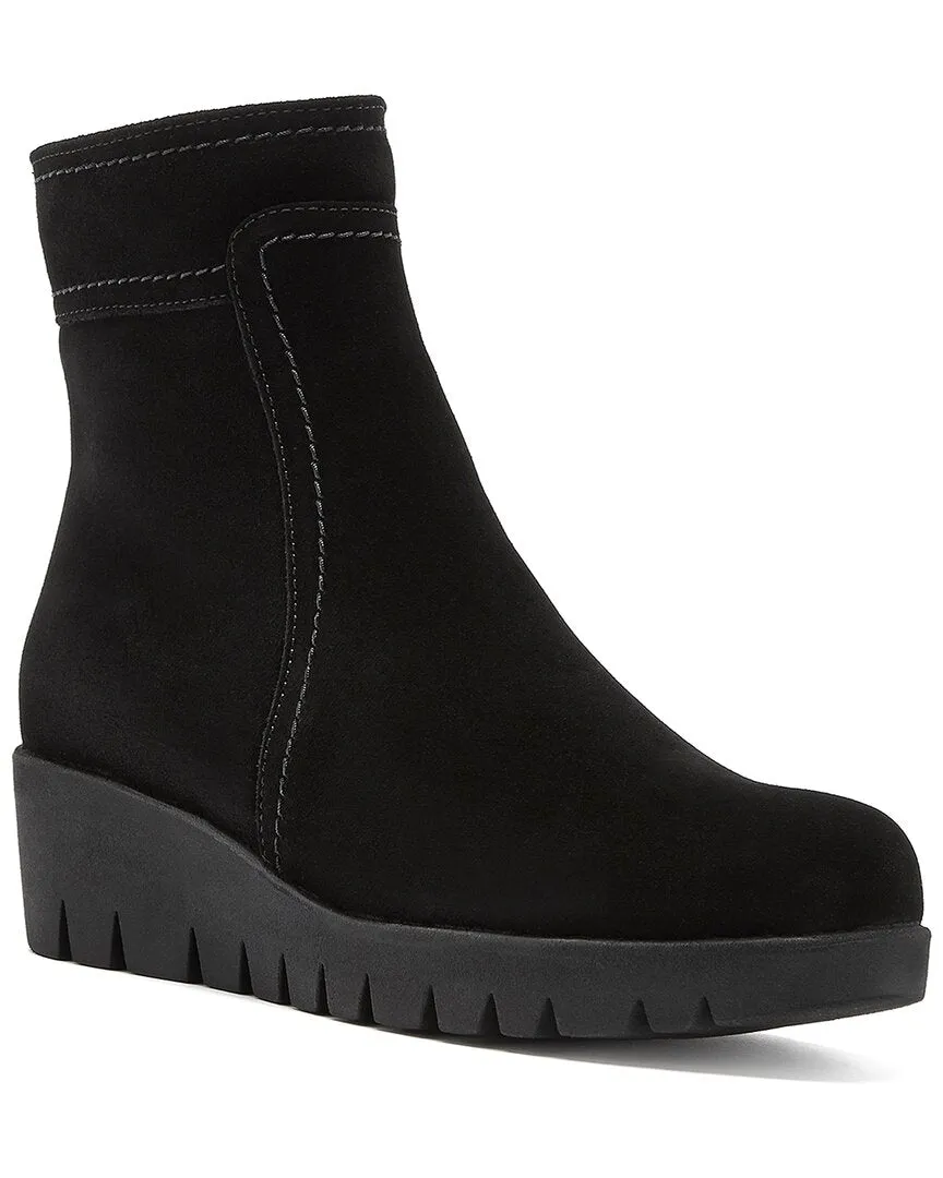 La Canadienne Token Waterproof Suede Bootie Winter Scene Comfort Cushion