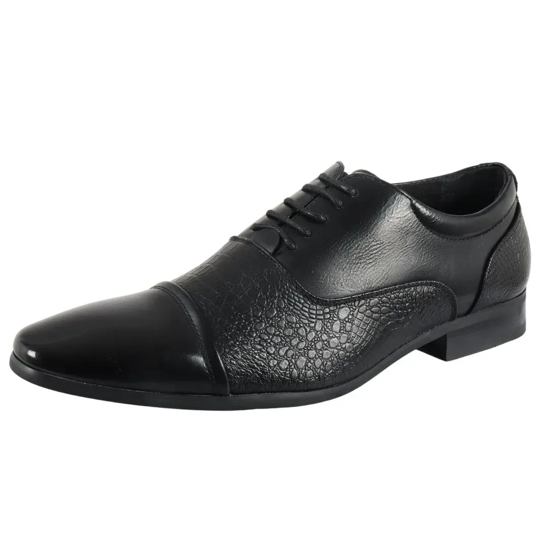 Stretchable Elite Sharp Lace Up Brogue Formal Shoes