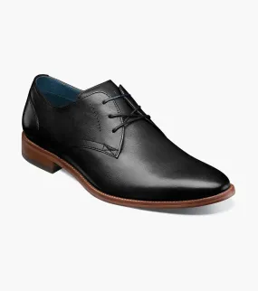 Florsheim Flex 14318-001 Men's US 7 Black Leather Plain Toe Oxford Shoes RHS2483 Weekly Commute