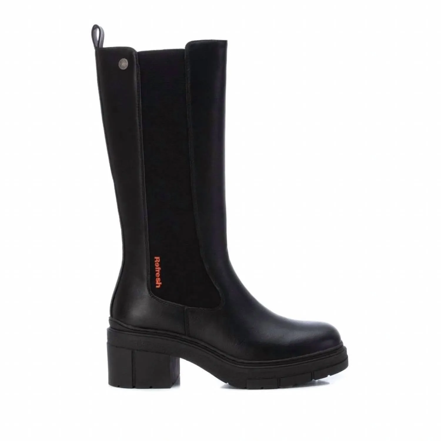 Women's Casual Boots In Black Breathable Sole