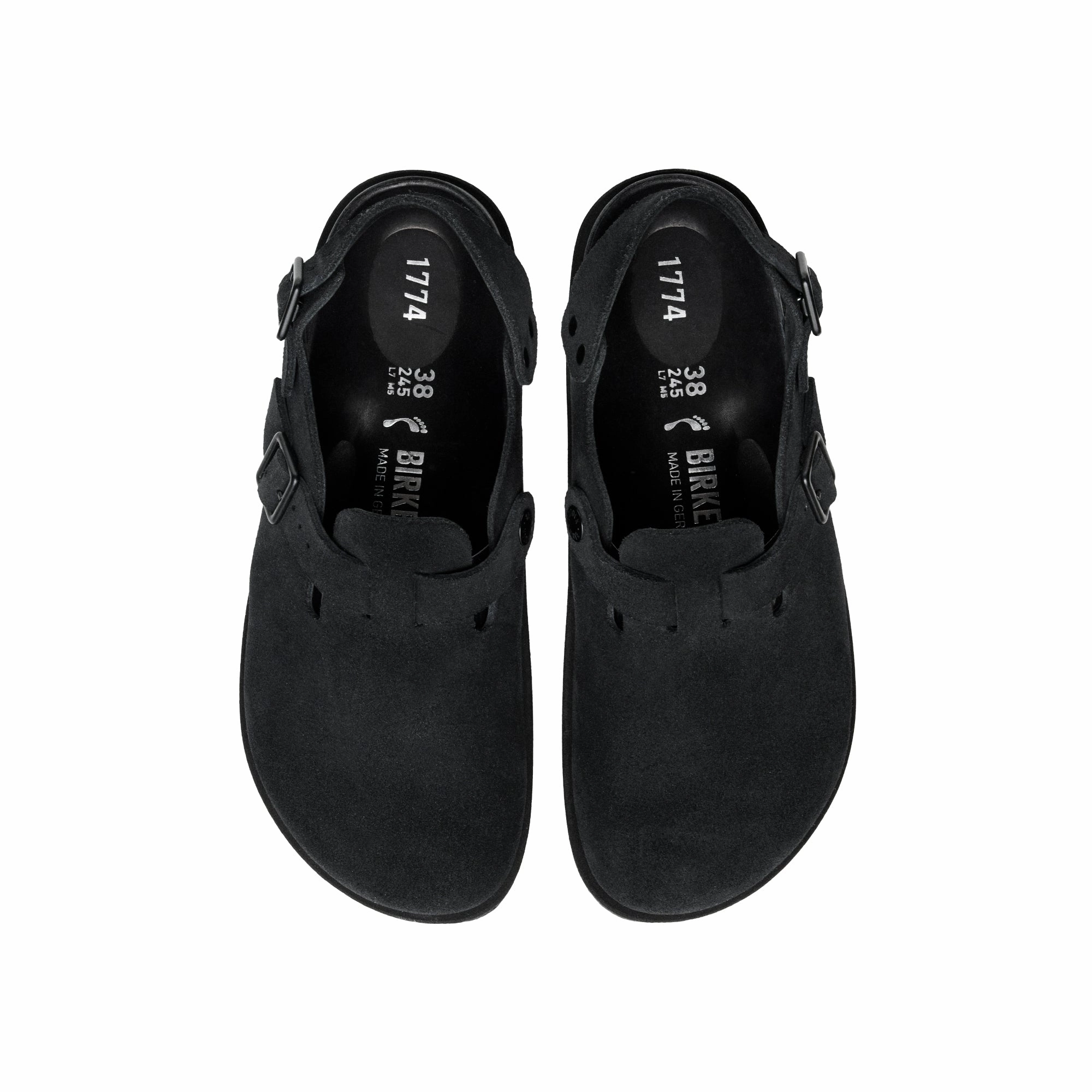 Fashion Appeal Buckle Detail Birkenstock 1774 Womens IV Tokio Suede Leather Sandals