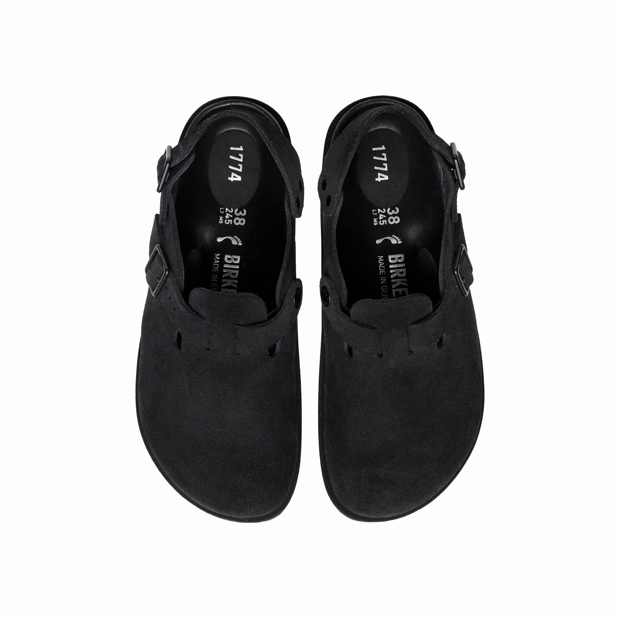 Impact Dispersing Heel Birkenstock 1774 Womens IV Tokio Suede Leather Sandals