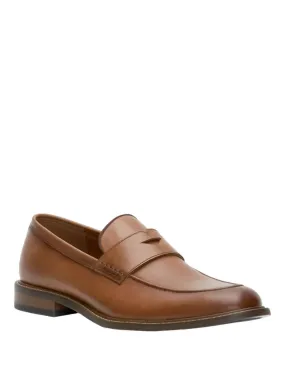 Lachlan Penny Loafer In Cognac Sole Flexible Slip On Quick Style Walk